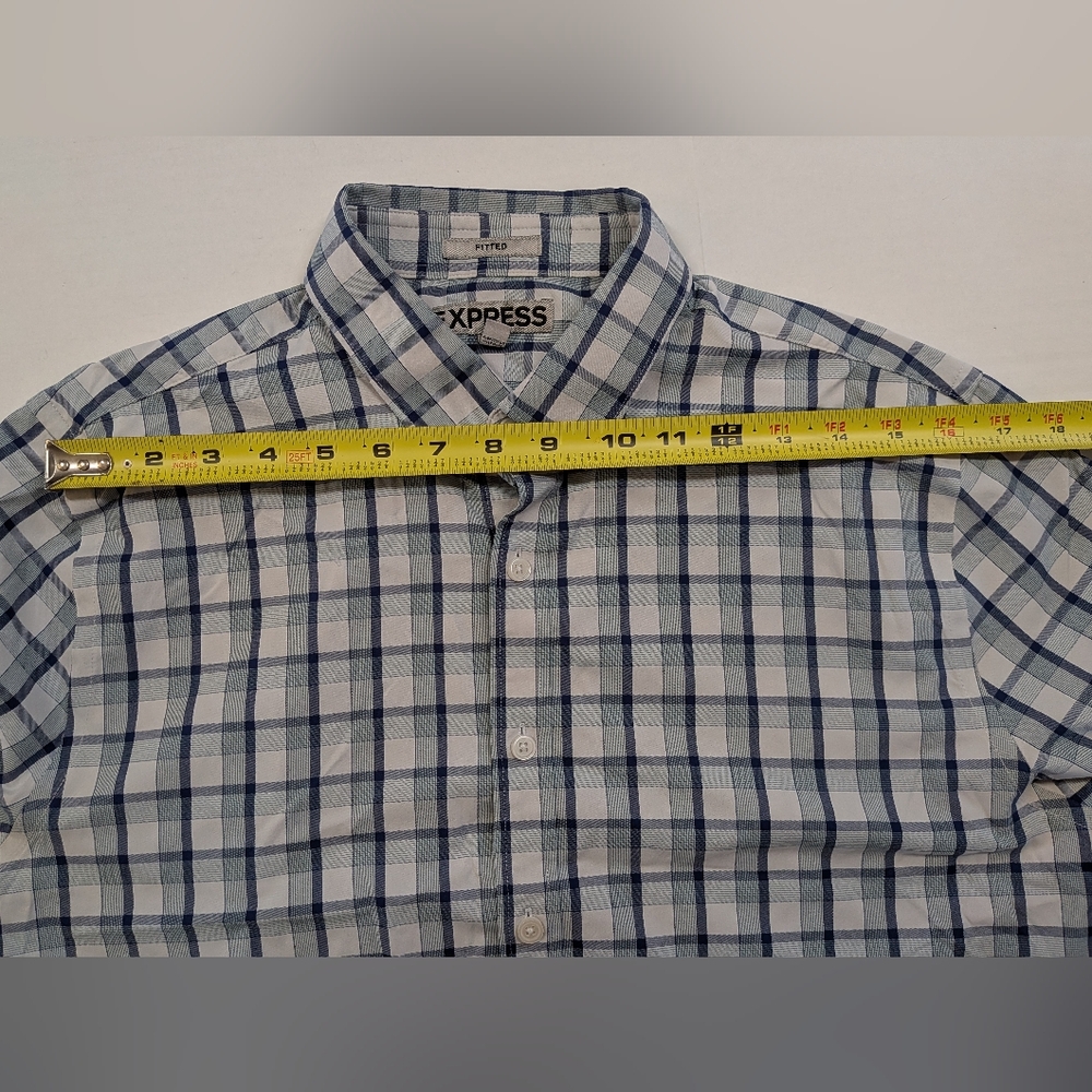 Express Fitted Performance Stretch Button Down - image 8